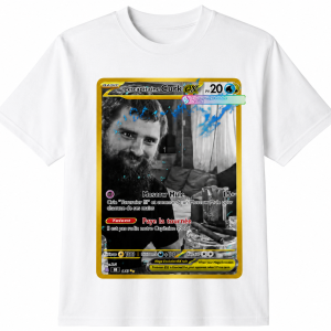 T-shirt blanc officiel du Capitaine – Carte « Moscow Mule »