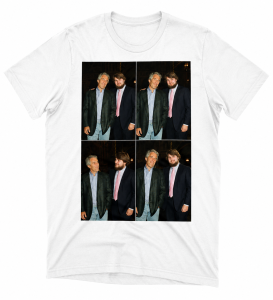 T-shirt noir officiel du Capitaine – Rencontre VIP Epstein