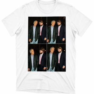 T-shirt noir officiel du Capitaine – Rencontre VIP Epstein